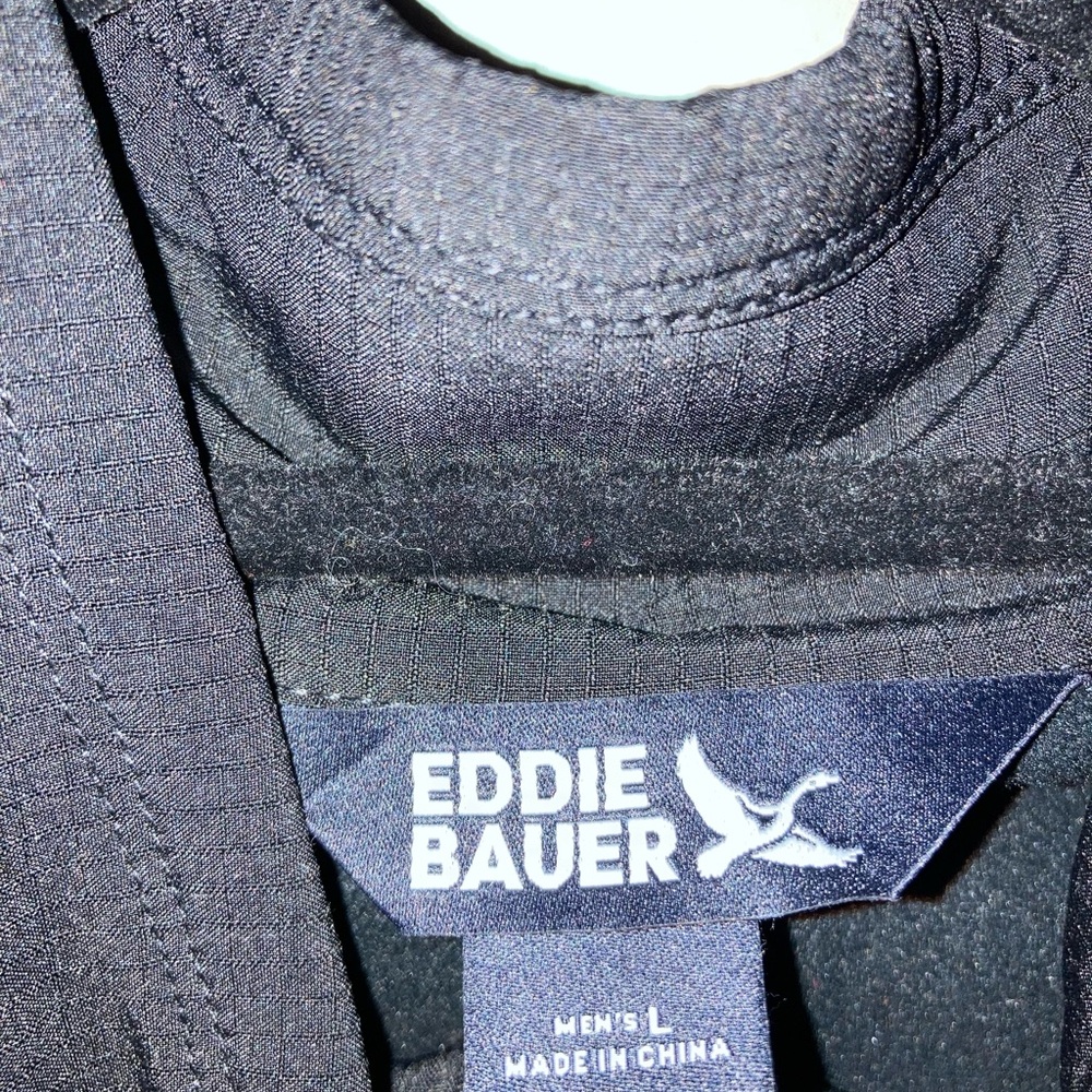 Eddie Bauer Softshell Black Vest - Picture 3 of 13